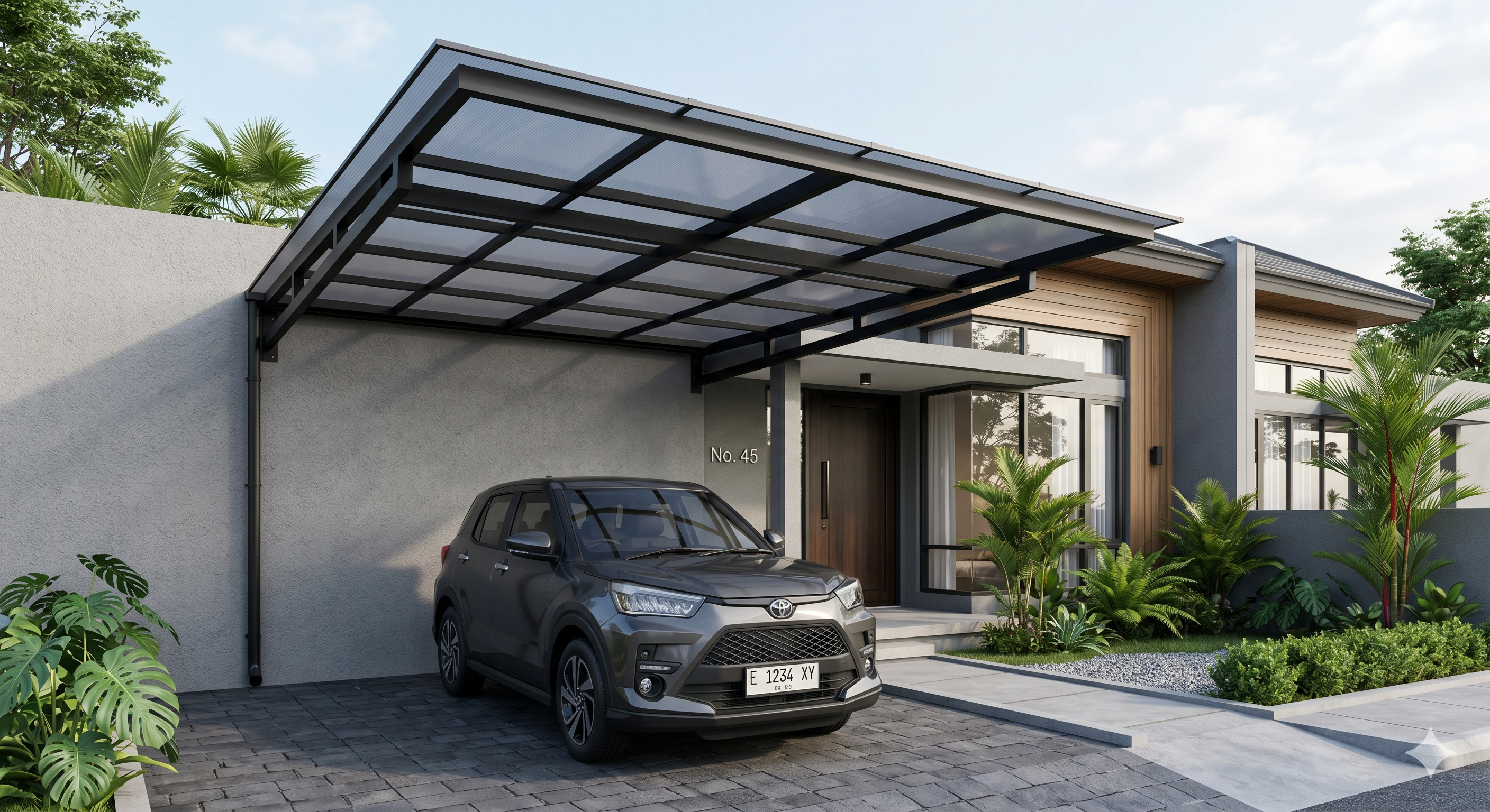 Canopy Minimalis Modern